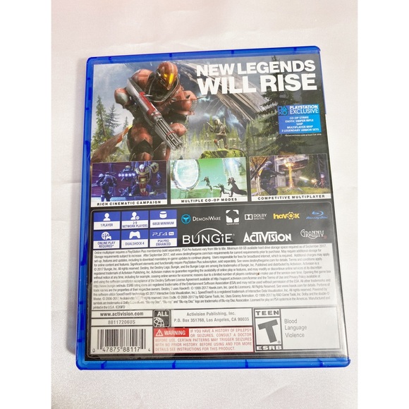 ACTIVISION DESTINY 2 for PlayStation 4 EUC - Picture 2 of 4